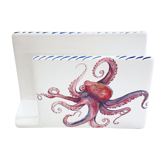 Octopus Napkin Holder/Folder Holder