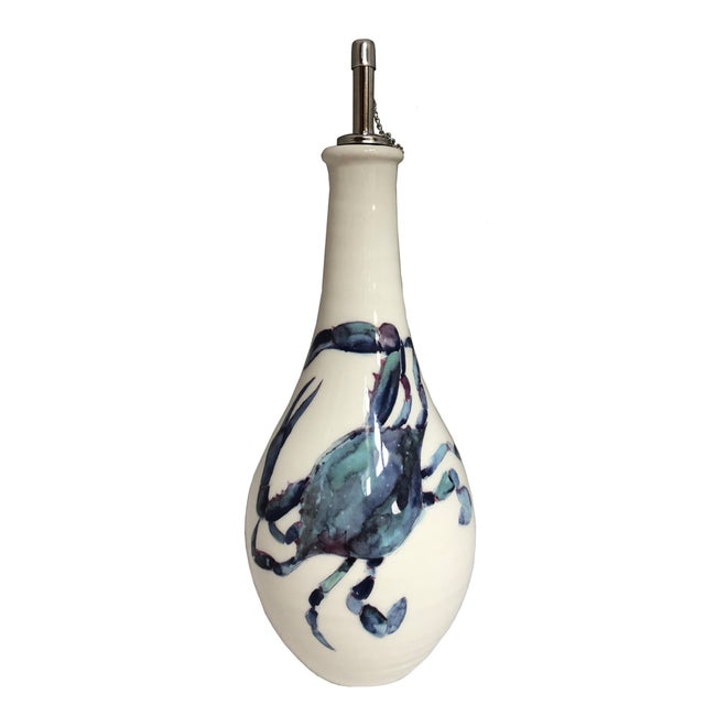 Blue Crab Oil Bottle . - TEMPORARILY OUT OF STOCK