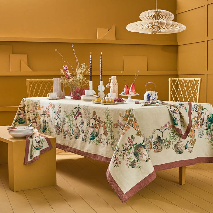 Theieres Tablecloth - Rouille - Cotton